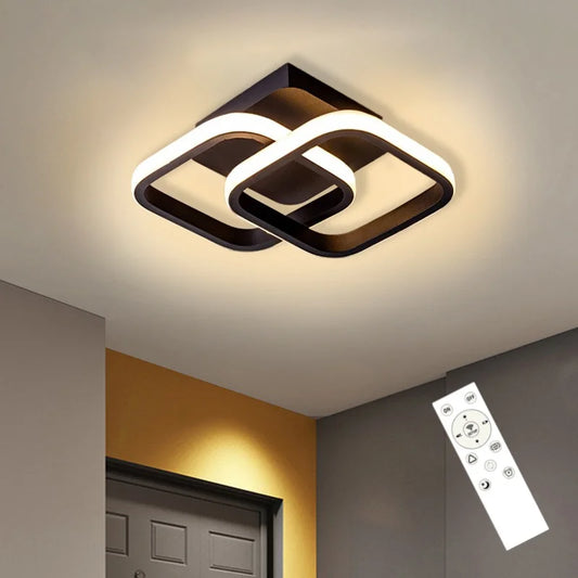 Modern LED Ceiling Light Creative Dimmable Ceiling Lamp Indoor Lighting Bedroom Corridor Balcony Aisle Office Home Decor Light