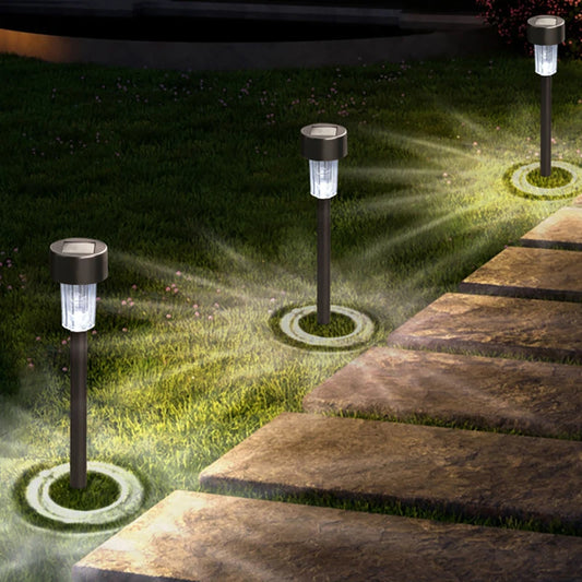 Solar Outdoor Lights Garden Lamp Solar Powered Waterproof Landscape Path Outdoor For Yard Lawn Patio Decorative